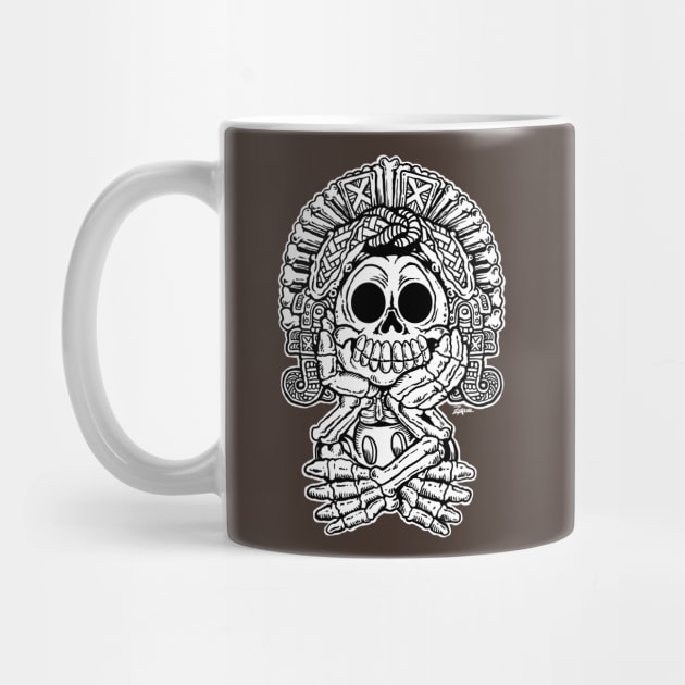 Adorable Aztec Death God by ZugArt01